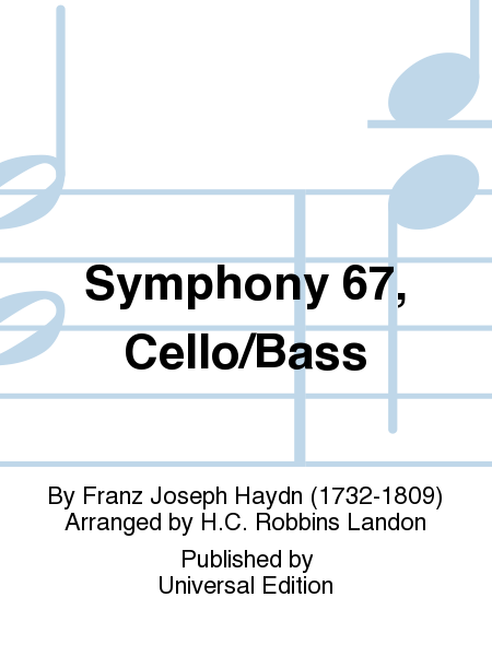 Symphony 67, Cello/Bass