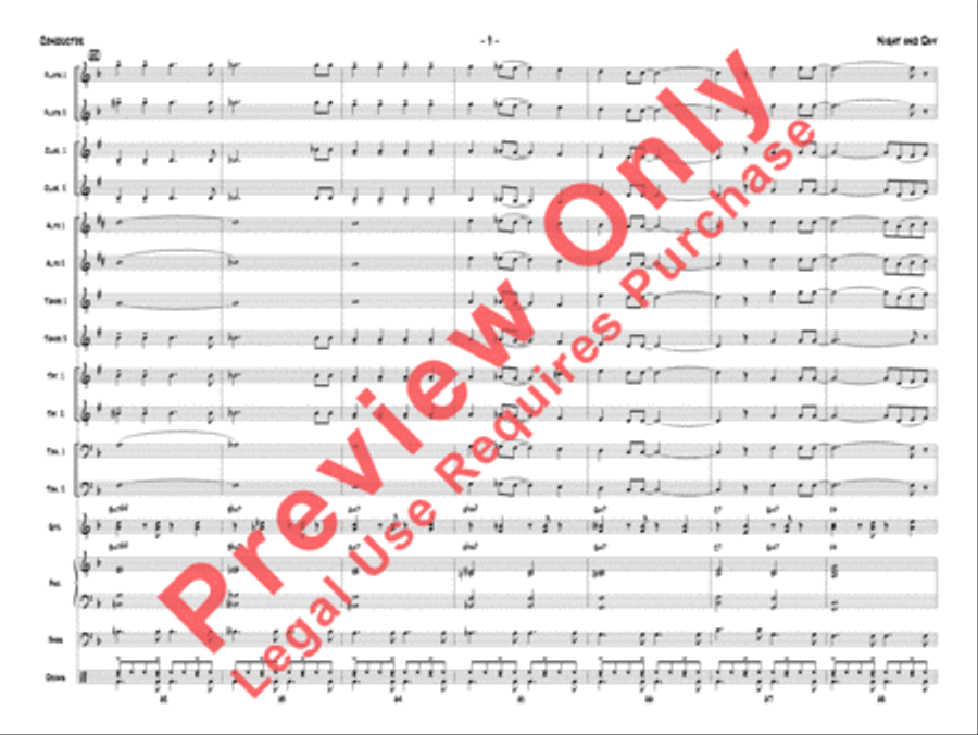 Night and Day Jazz Ensemble scores gallery preview page 12