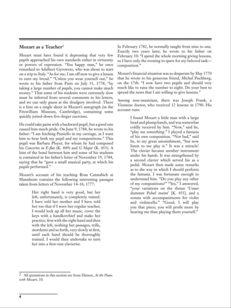 Mozart: Sonata in D Major, K. 448 - Piano Duo (2 Pianos, 4 Hands) Piano Duet scores gallery preview page 4