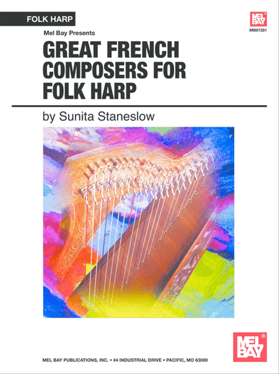 Great French Composers for Folk Harp Pedal Harp scores gallery preview page 1