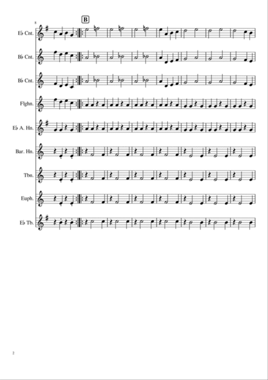 Bhangra Legend Brass Ensemble scores gallery preview page 2