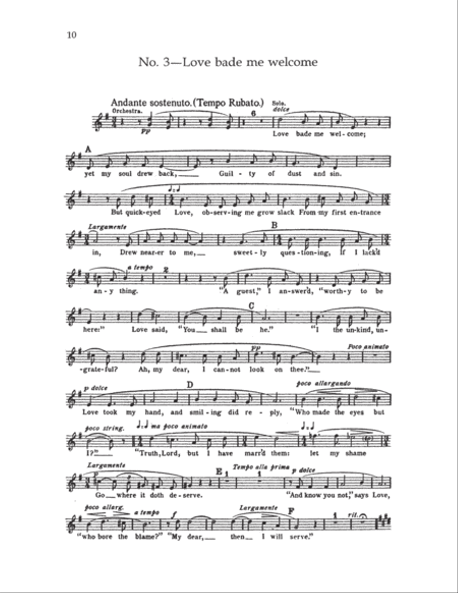 Five Mystical Songs TTBB scores gallery preview page 6