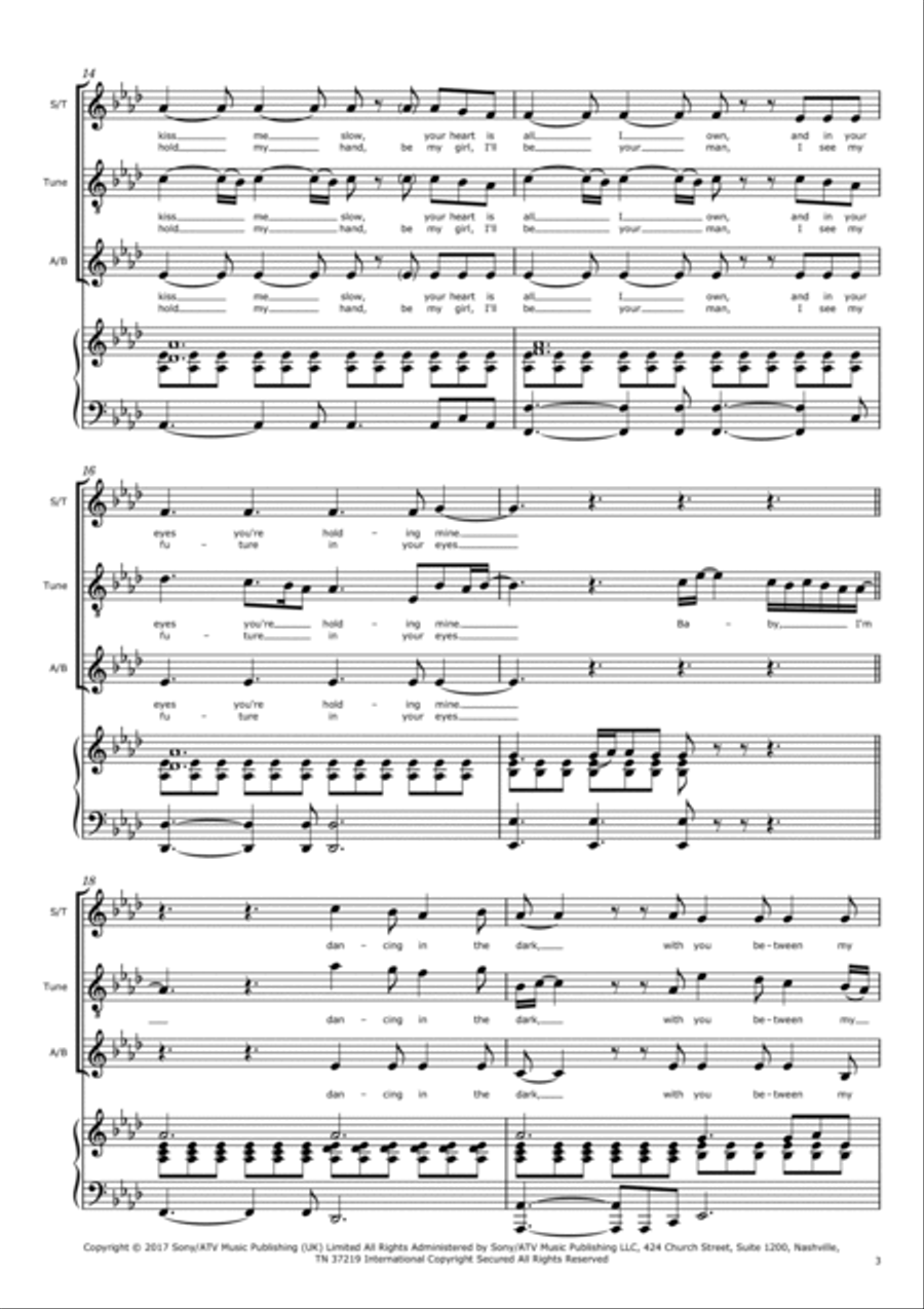Perfect Perfect 3-Part scores gallery preview page 3
