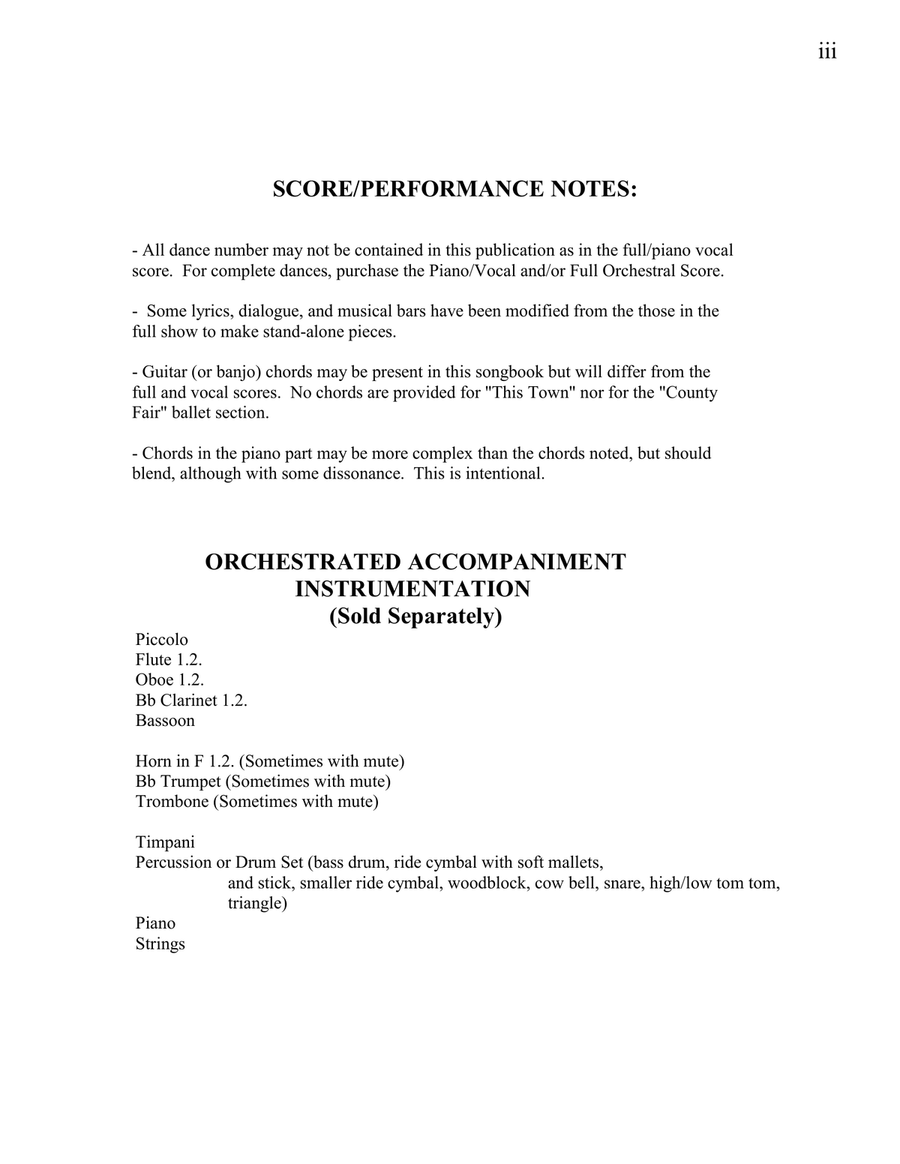 A Lucky Star, A 1920s Musical in 2 Acts Songbook 4-Part scores gallery preview page 3