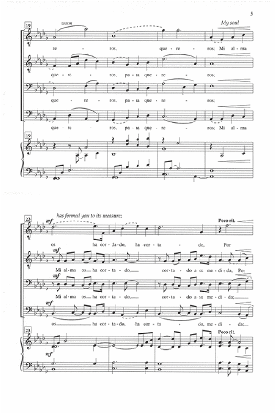 Amor de mi Alma - TTBB TTBB scores gallery preview page 4