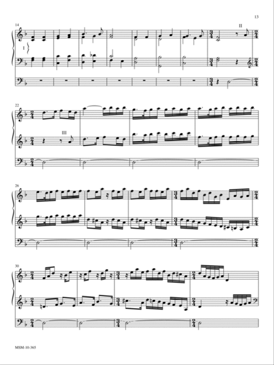 Go to Dark Gethsemane (Fourth Station: The Cross Is Laid on Simon of Cyrene) Organ scores gallery preview page 2