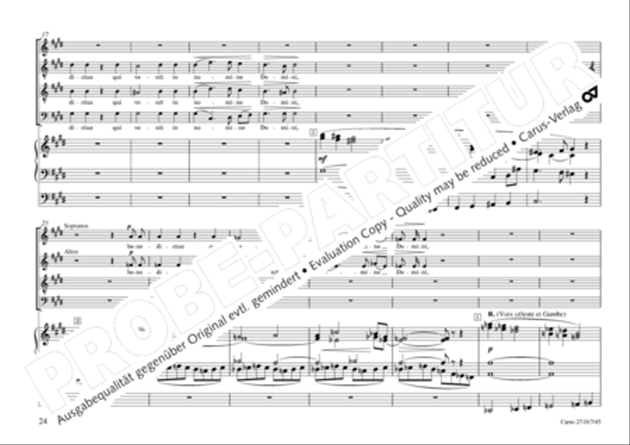 Messe solennelle en ut diese mineur 4-Part scores gallery preview page 25