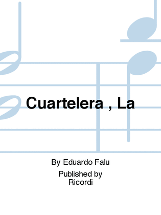 Book cover for Cuartelera , La