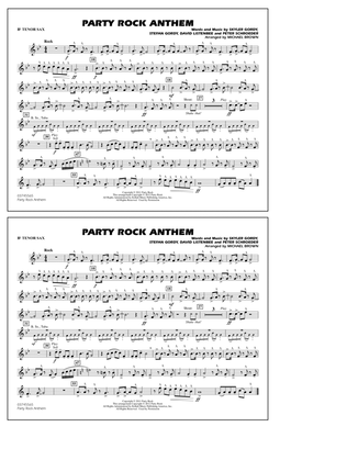Party Rock Anthem - Bb Tenor Sax