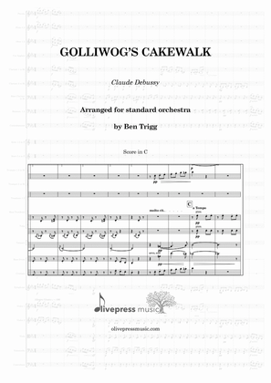 Golliwog's Cakewalk (Standard Orchestra) – Score and Parts – in Eb (Original key)