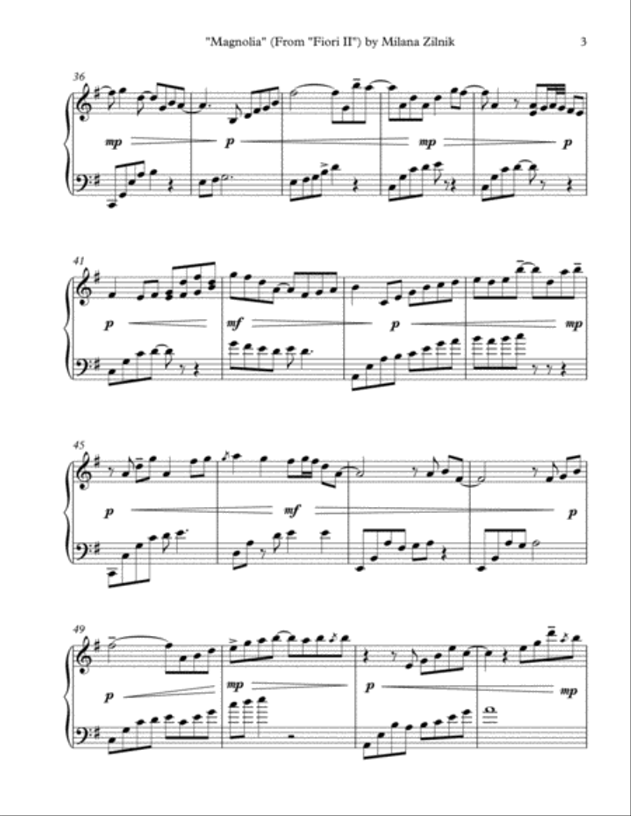 Magnolia Piano Method scores gallery preview page 3