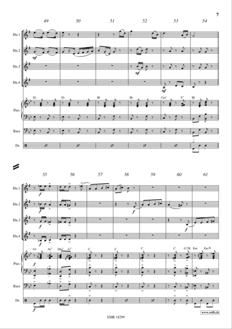 Yankee Doodle Horn scores gallery preview page 7