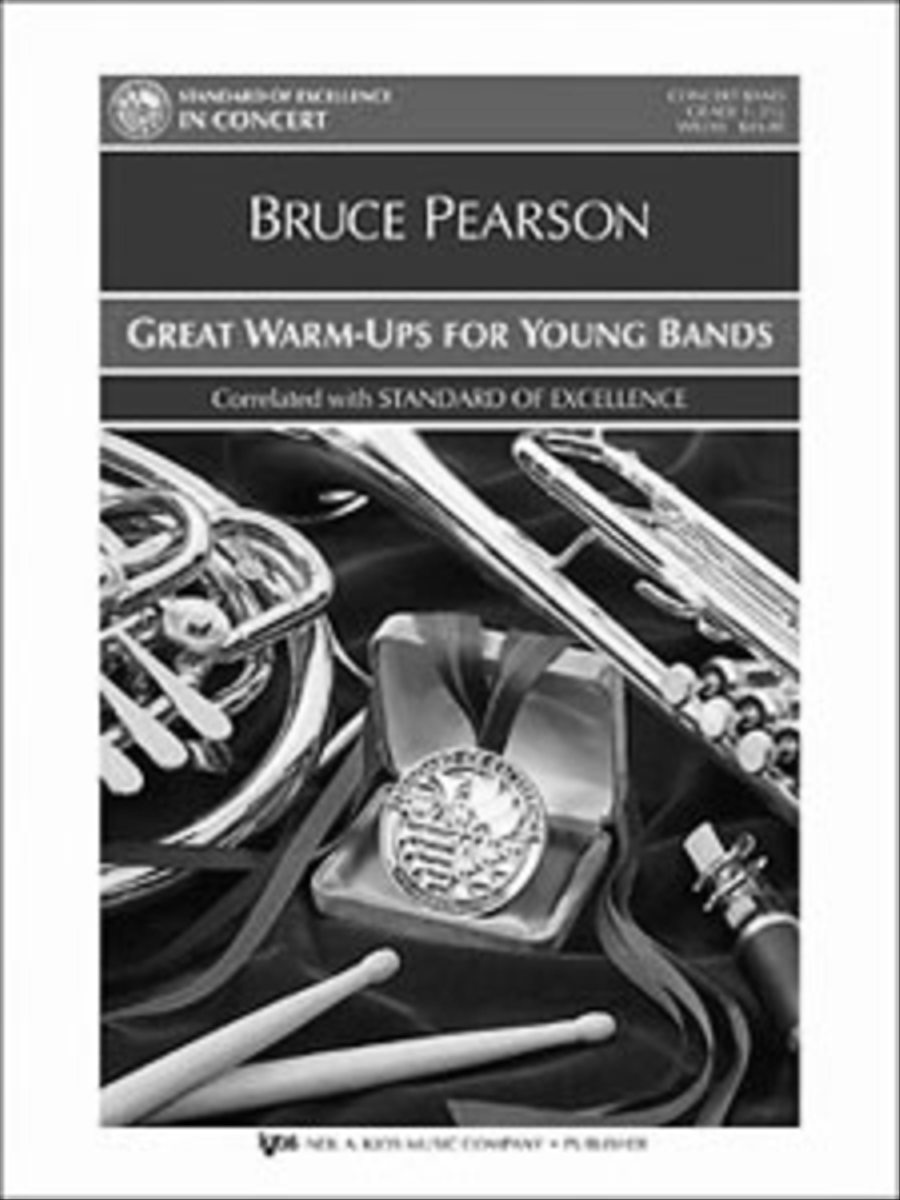 Great Warm-Ups For Young Bands - Score Concert Band scores gallery preview page 1