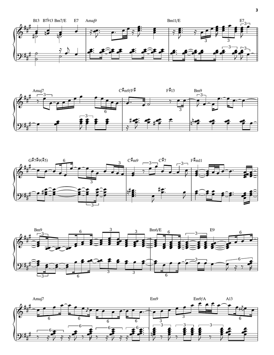 My Foolish Heart Piano, Vocal scores gallery preview page 3