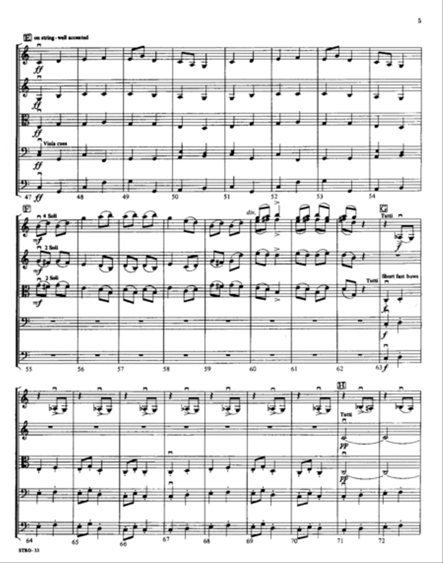 SYMPHONY NO. 2 in c (LITTLE RUSSIAN): Finale Orchestra scores gallery preview page 4