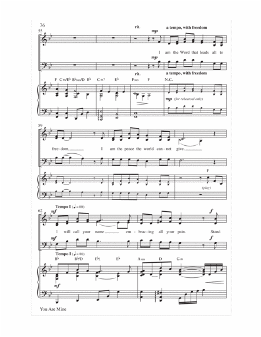 Easy Anthems, Vol. 3 3-Part scores gallery preview page 79