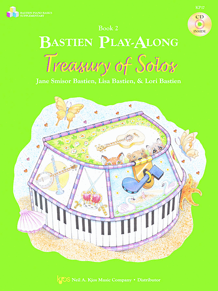 Bastien Play-Along: Treasury Of Solos, Book 2
