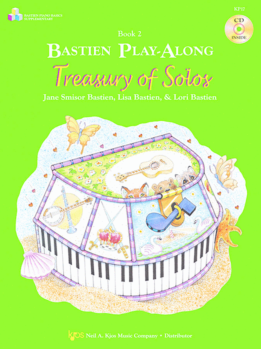 Bastien Play-Along: Treasury Of Solos, Book 2 image number null
