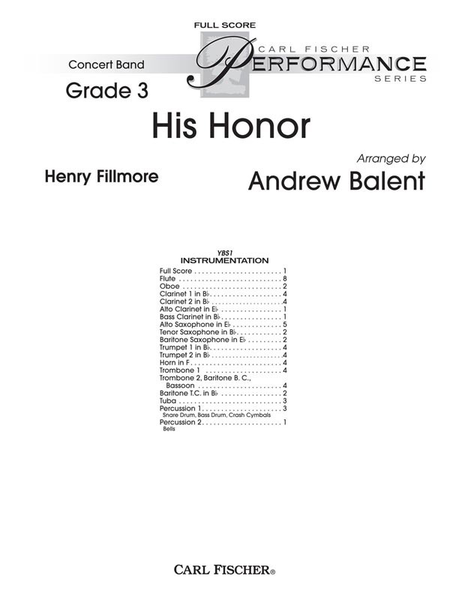His Honor (March)