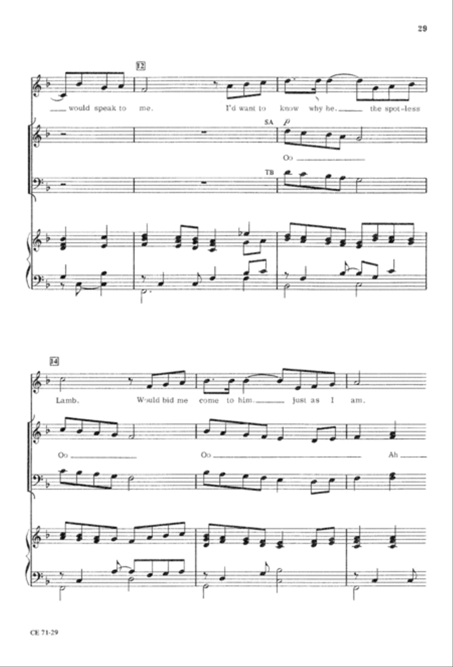 Redeeming Love 4-Part scores gallery preview page 31