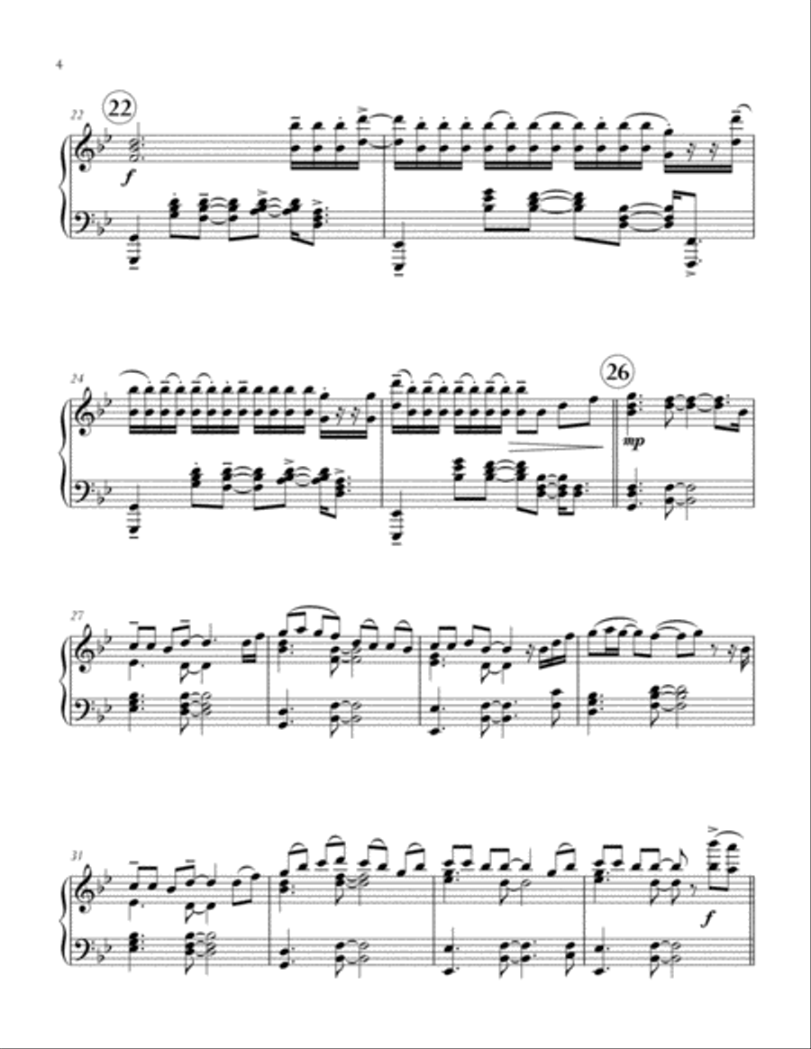 See You Again from FURIOUS 7 Piano Solo scores gallery preview page 4