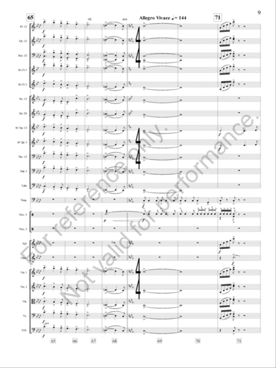God Of Our Fathers Full Orchestra scores gallery preview page 10