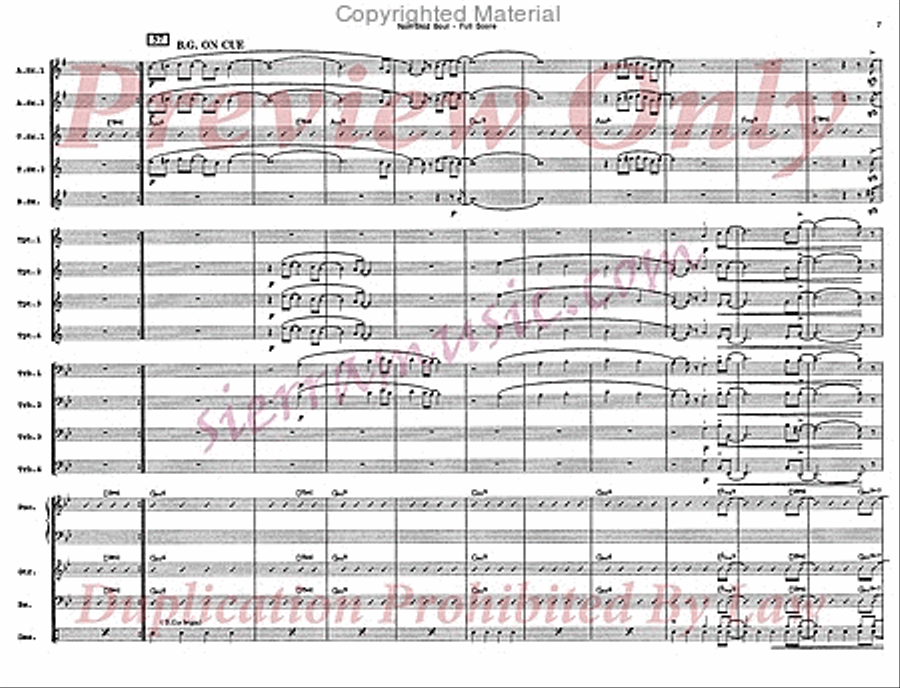 Non-Skid Soul Big Band scores gallery preview page 8