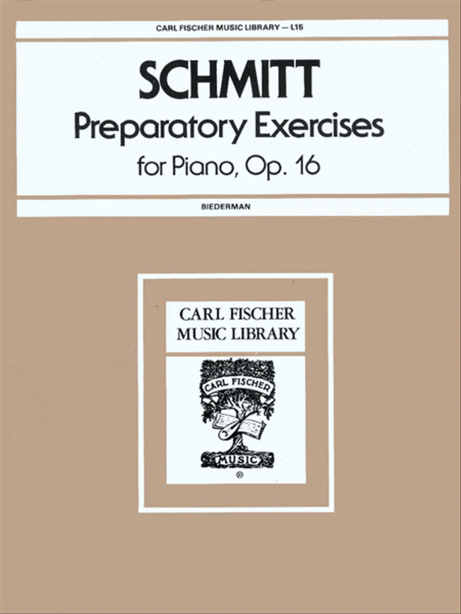 Preparatory Exercises For Piano