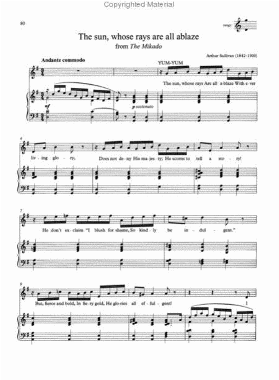 The Art of Song, Grade 7 (High Voice) High Voice scores gallery preview page 4