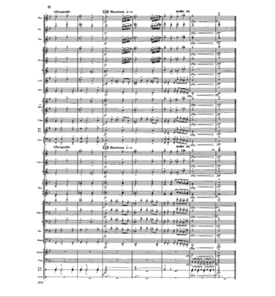 Novena Novena Concert Band scores gallery preview page 22