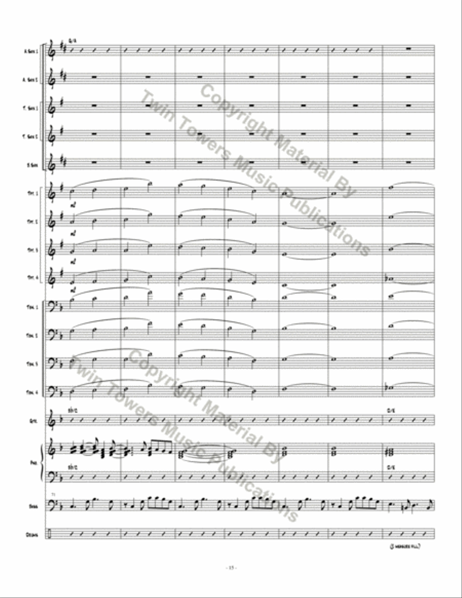 Grind Smooth Jazz Ensemble scores gallery preview page 16