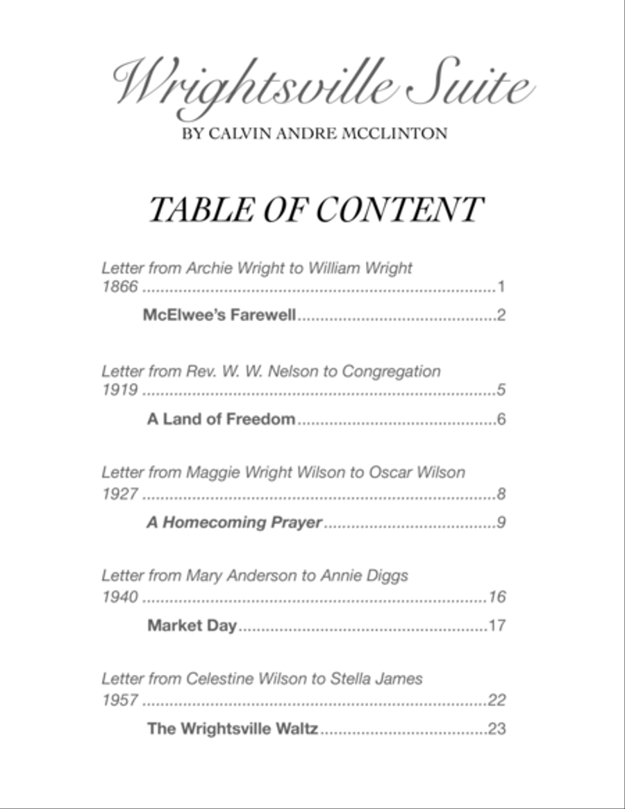 Wrightsville Suite Wrightsville Suite Piano Solo scores gallery preview page 3
