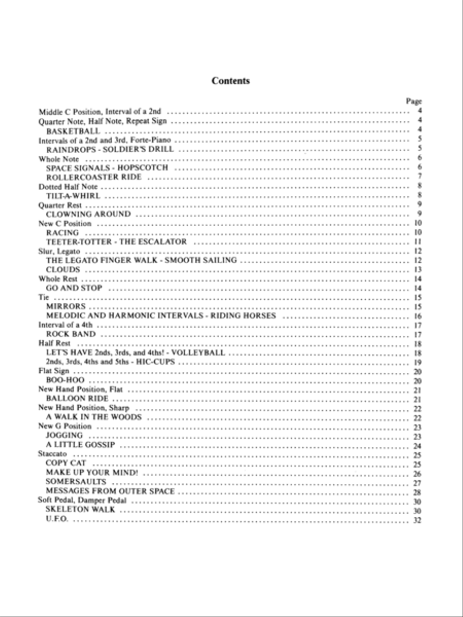David Carr Glover Method for Piano Technic Piano Method scores gallery preview page 2