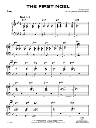 The First Noel: Piano Accompaniment