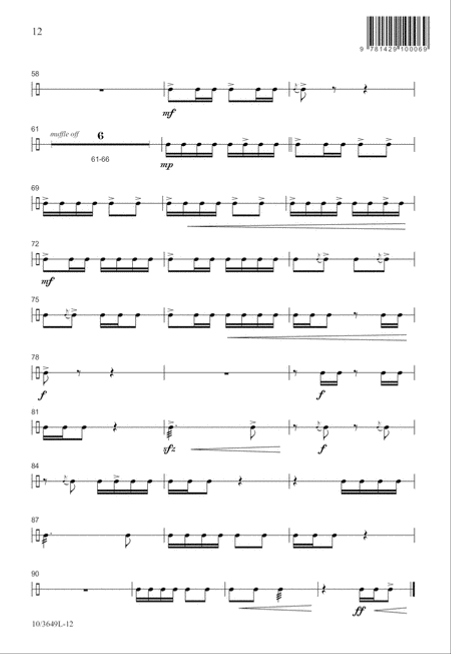 God Made Manifest God Made Manifest 4-Part scores gallery preview page 12