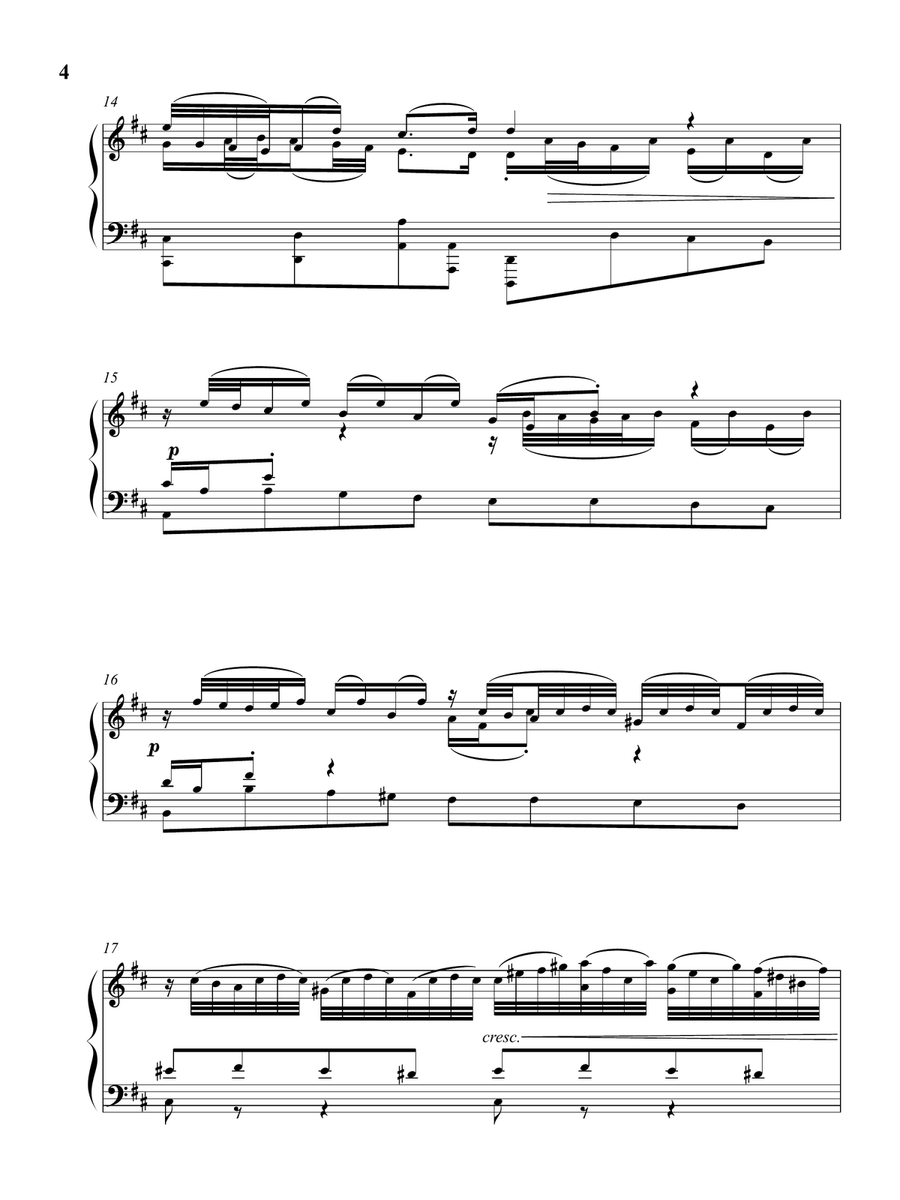 Andante - Organ Sonata No. 4, BWV 528: II. Andante (Transcr. Stradal) as played by Víkingur Ólafsson Organ scores gallery preview page 5