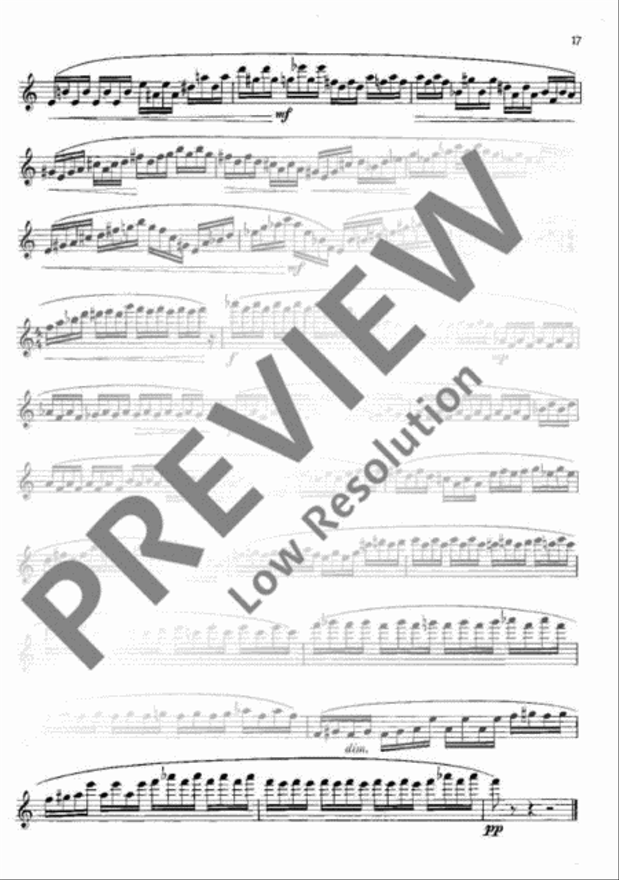 Modern Studies Flute Solo scores gallery preview page 18