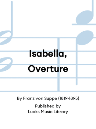Book cover for Isabella, Overture