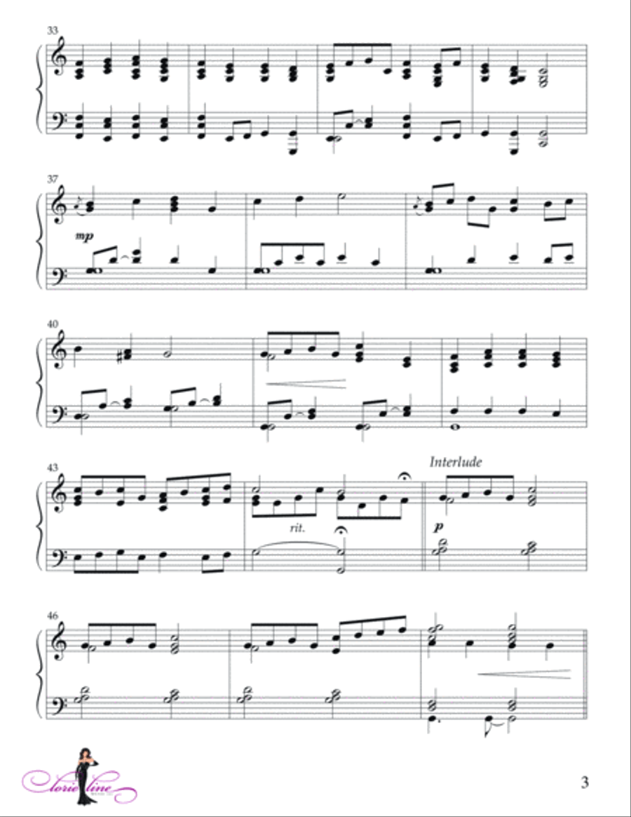Christ The Lord Is Risen Today Piano Solo scores gallery preview page 4