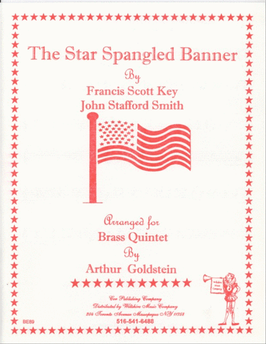 The Star Spangled Banner (Arthur Goldstein) Brass Quintet scores gallery preview page 1