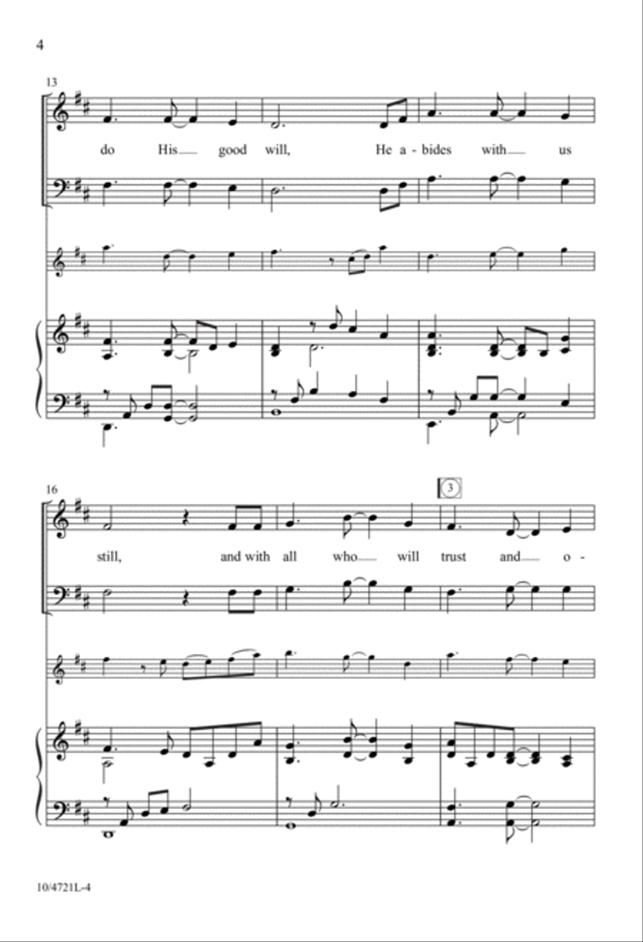 Trust and Obey 3-Part scores gallery preview page 4