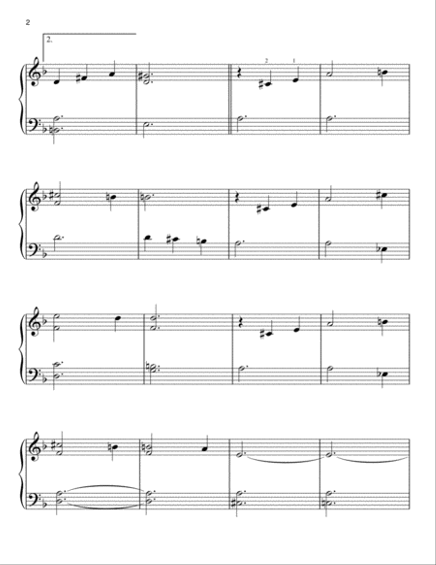 The Great Pumpkin Waltz The Great Pumpkin Waltz Easy Piano scores gallery preview page 2