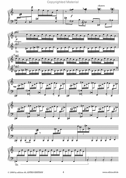 Sonate Nr. 7 op. 61 fur Klavier solo