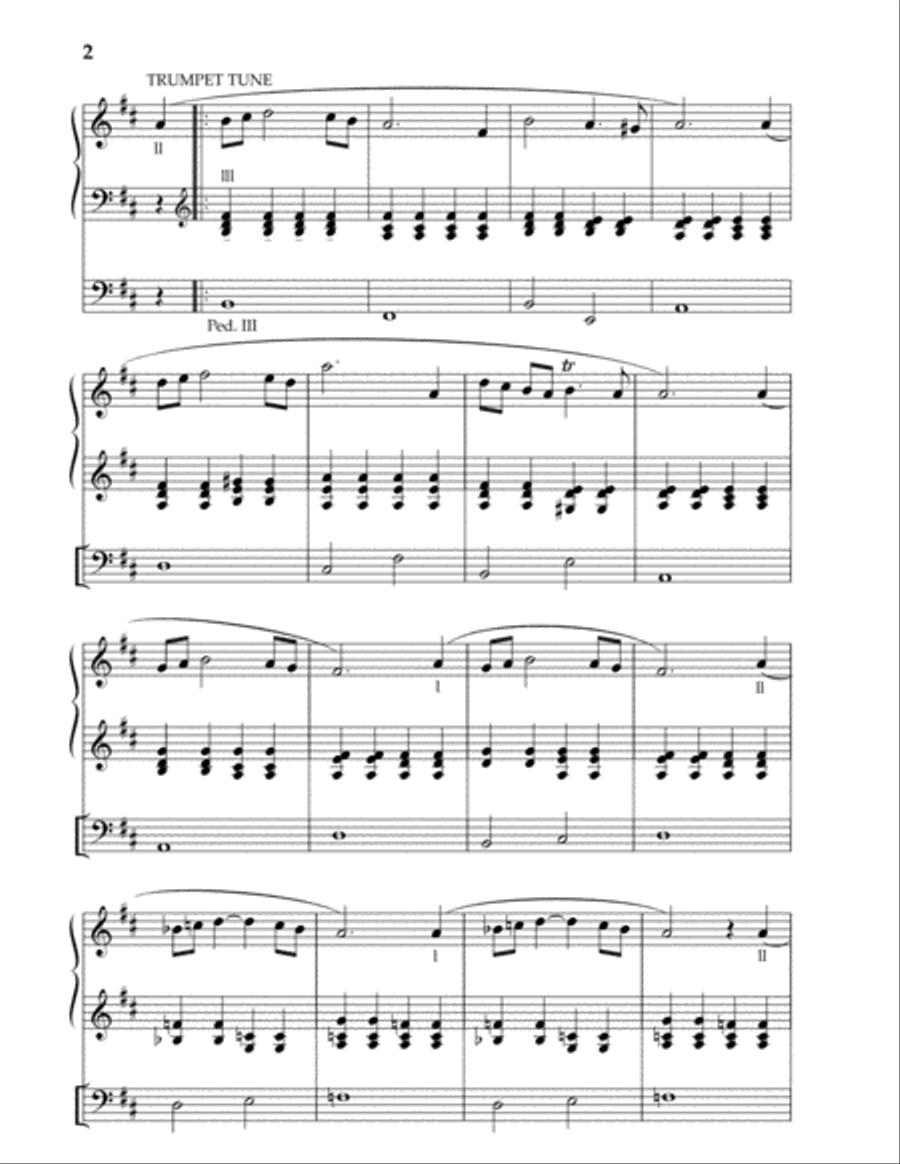 Psalm 73 Organ Solo scores gallery preview page 2