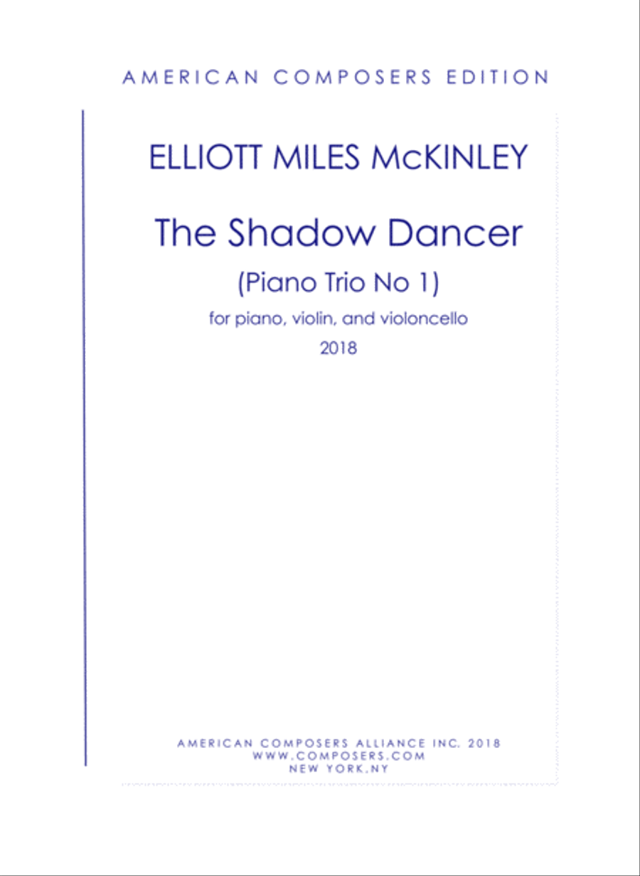 [McKinley] The Shadow Dancer Piano Trio scores gallery preview page 1