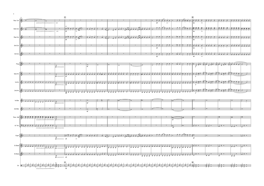 Mr. Blue Sky Brass Ensemble scores gallery preview page 4