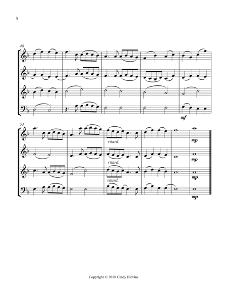 Pachelbel's Canon, for Three Violins and Cello image number null