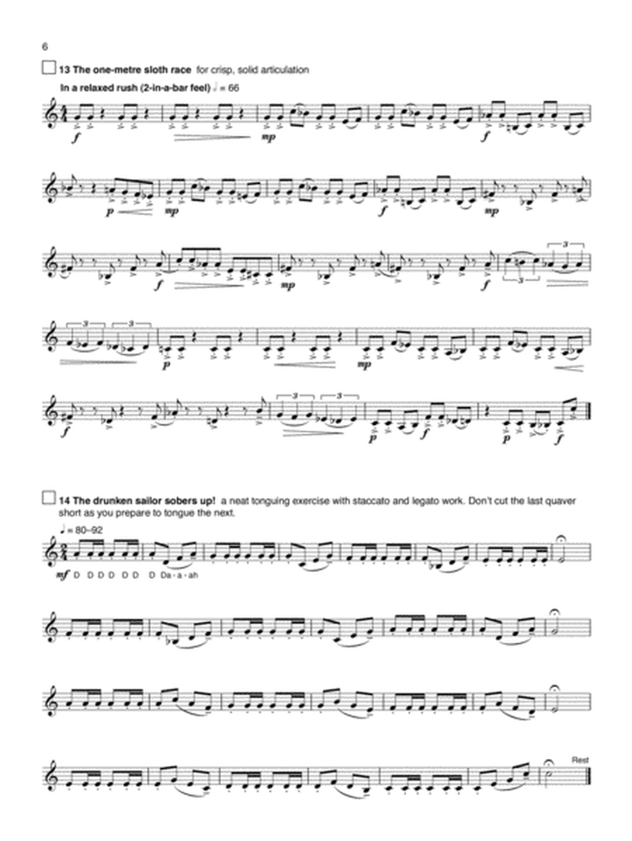 Graded Exercises for Trumpet and Other Valved Brass Instruments