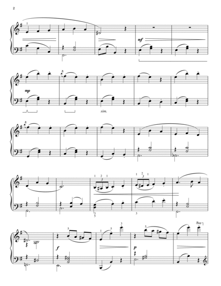 My Favorite Things (from The Sound of Music) (arr. Phillip Keveren)