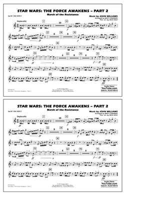 Star Wars: The Force Awakens - Part 2 - 2nd Bb Trumpet